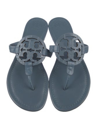 Tory Burch Leather Slides