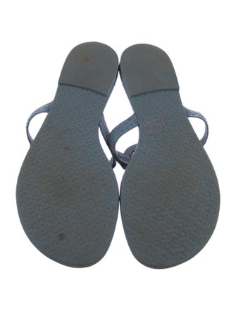 Tory Burch Leather Slides