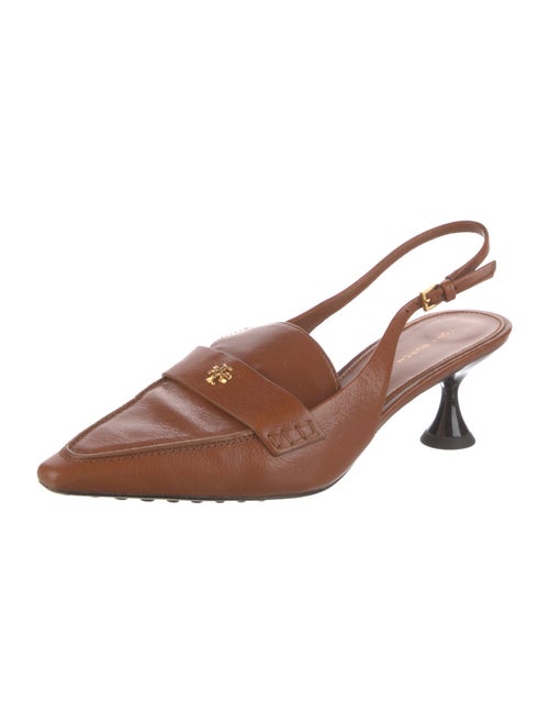 Tory Burch Patent Leather Slingback Pumps