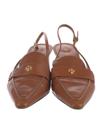 Tory Burch Patent Leather Slingback Pumps