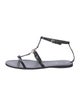 Tory Burch Patent Leather T-Strap Sandals