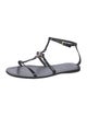 Tory Burch Patent Leather T-Strap Sandals