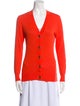Tory Burch V-Neck Long Sleeve Top