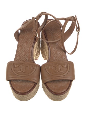 Tory Burch Leather Espadrilles