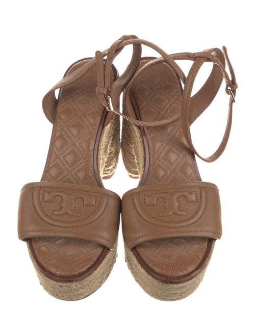 Tory Burch Leather Espadrilles