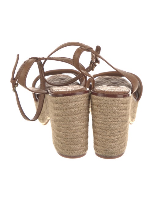 Tory Burch Leather Espadrilles