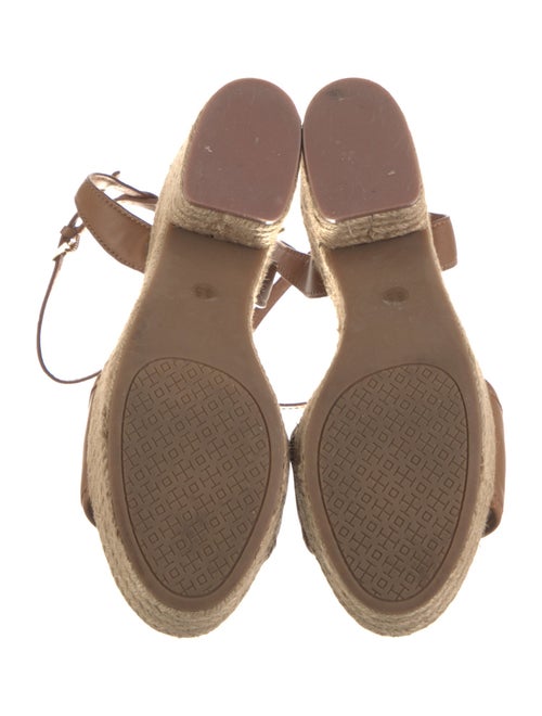 Tory Burch Leather Espadrilles