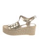 Tory Burch Leather Braided Accents Espadrilles