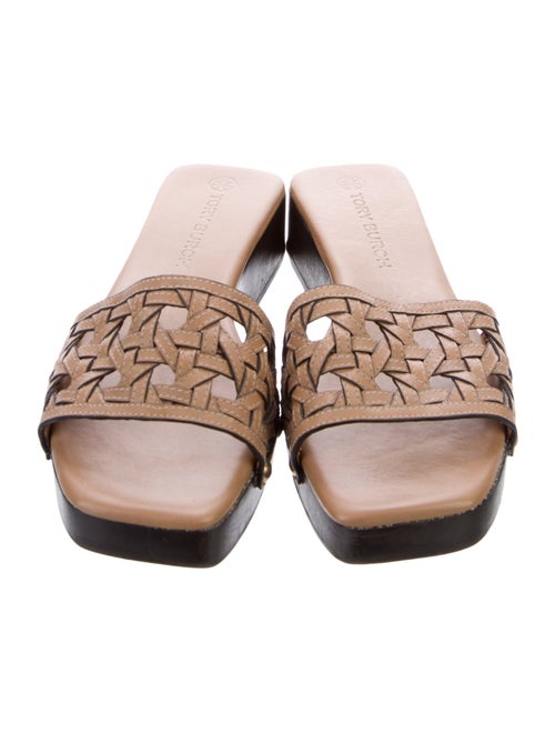 Tory Burch Leather Slides
