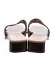 Tory Burch Leather Slides