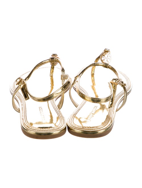 Tory Burch Leather T-Strap Sandals