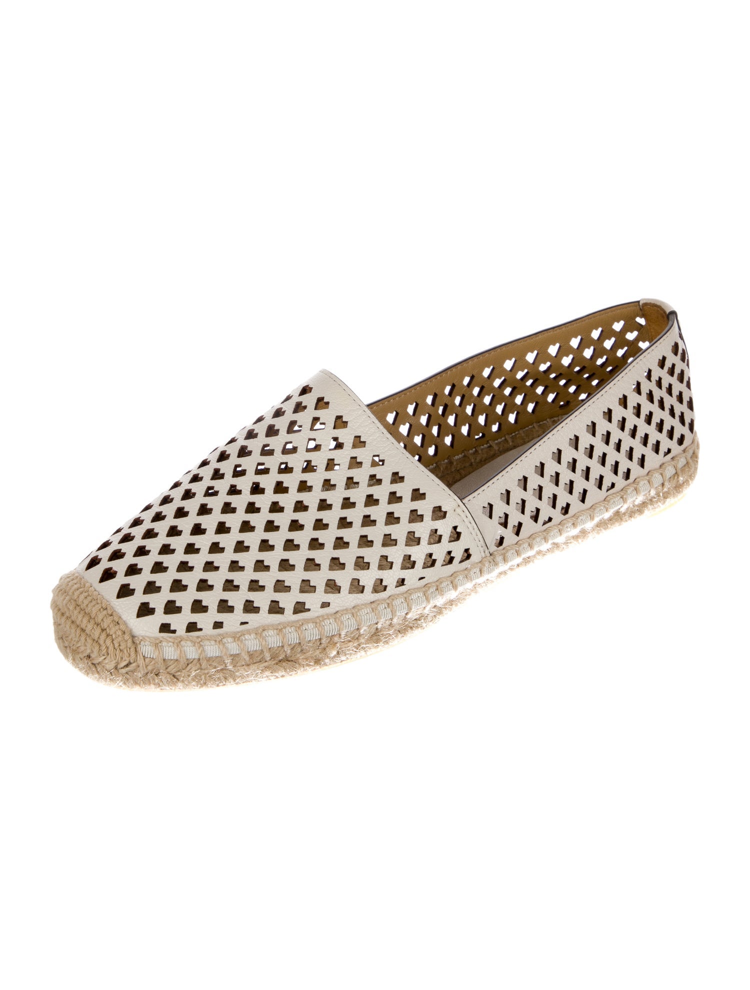 Tory Burch Leather Printed Espadrilles