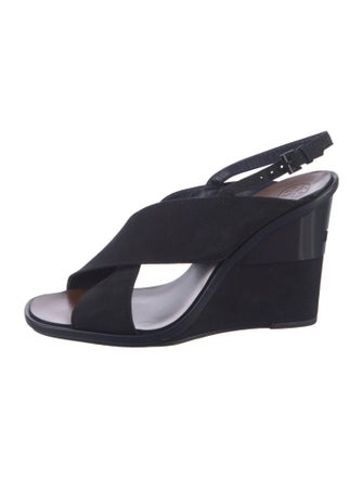 Tory Burch Suede Slingback Sandals