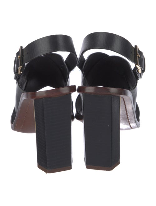 Tory Burch Leather Slingback Sandals