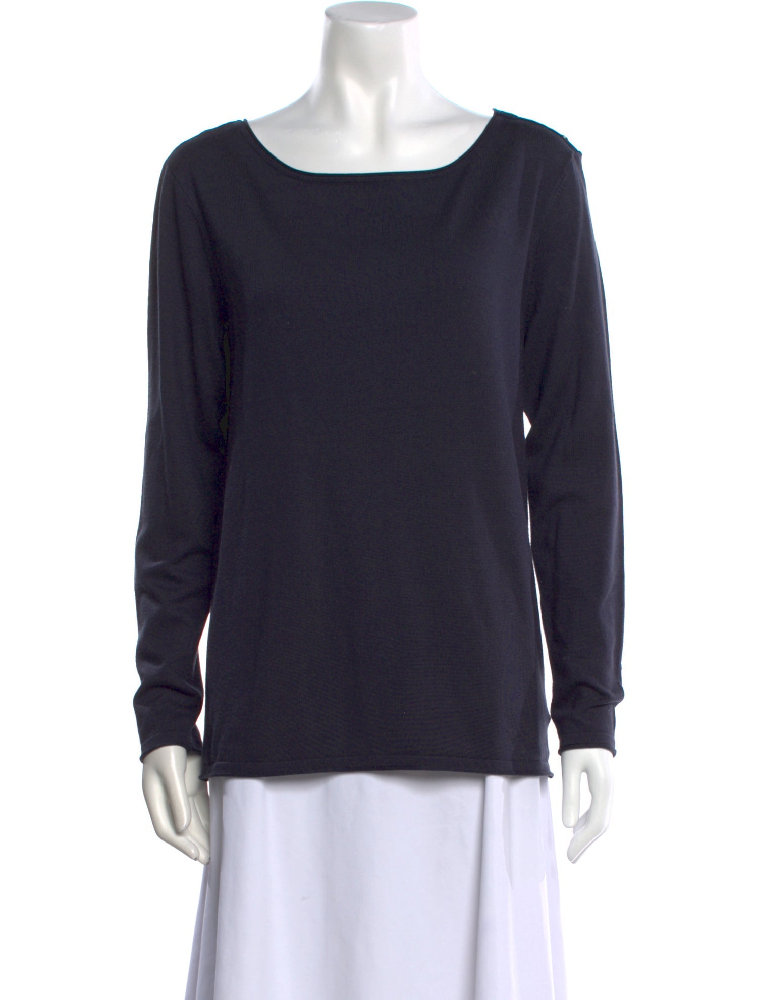 Tory Burch Silk Bateau Neckline Sweater