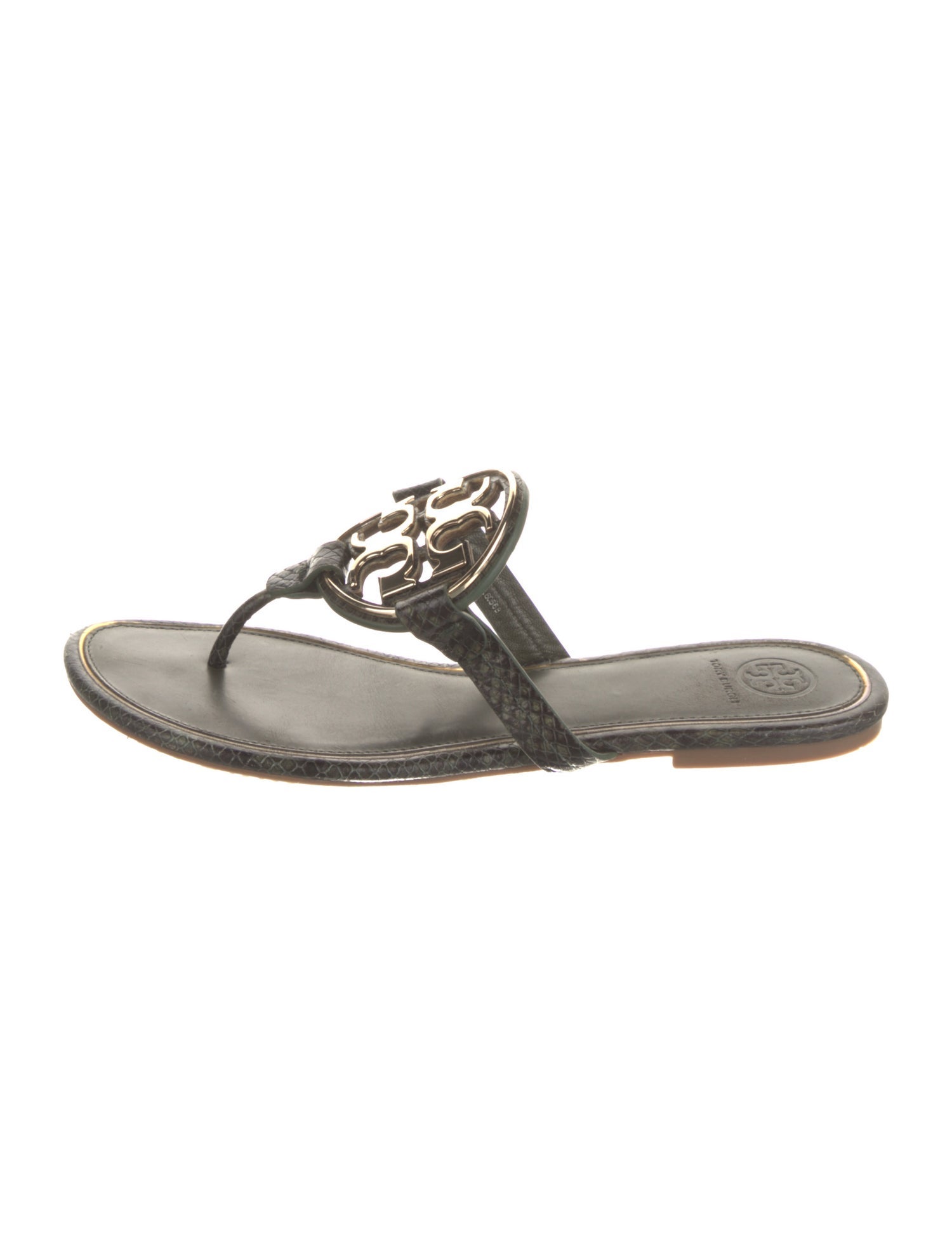 Tory Burch Leather Slides