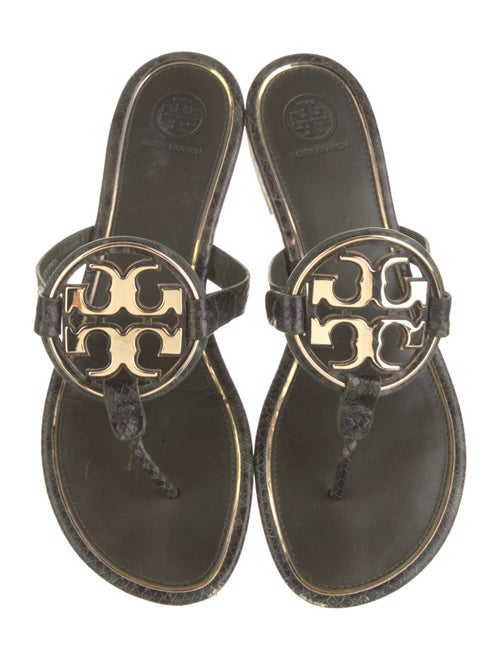 Tory Burch Leather Slides