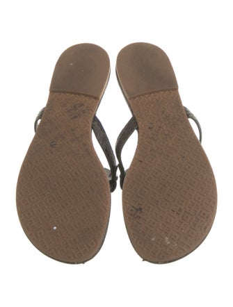 Tory Burch Leather Slides