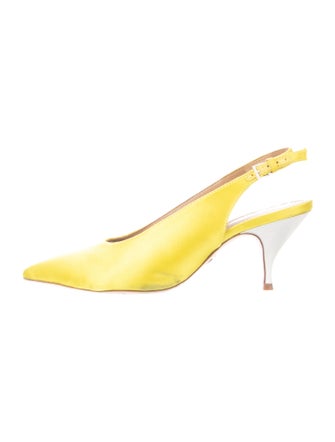 Tory Burch Satin Slingback Pumps