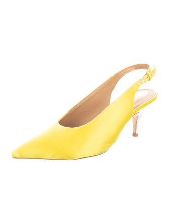 Tory Burch Satin Slingback Pumps