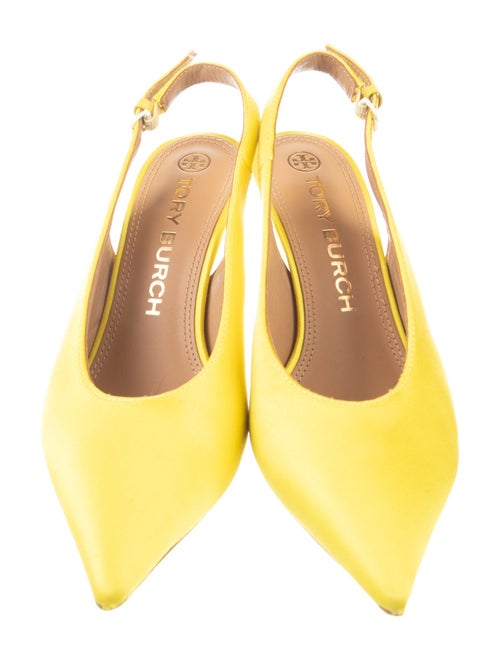 Tory Burch Satin Slingback Pumps