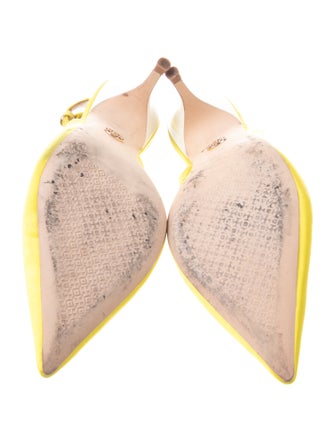 Tory Burch Satin Slingback Pumps