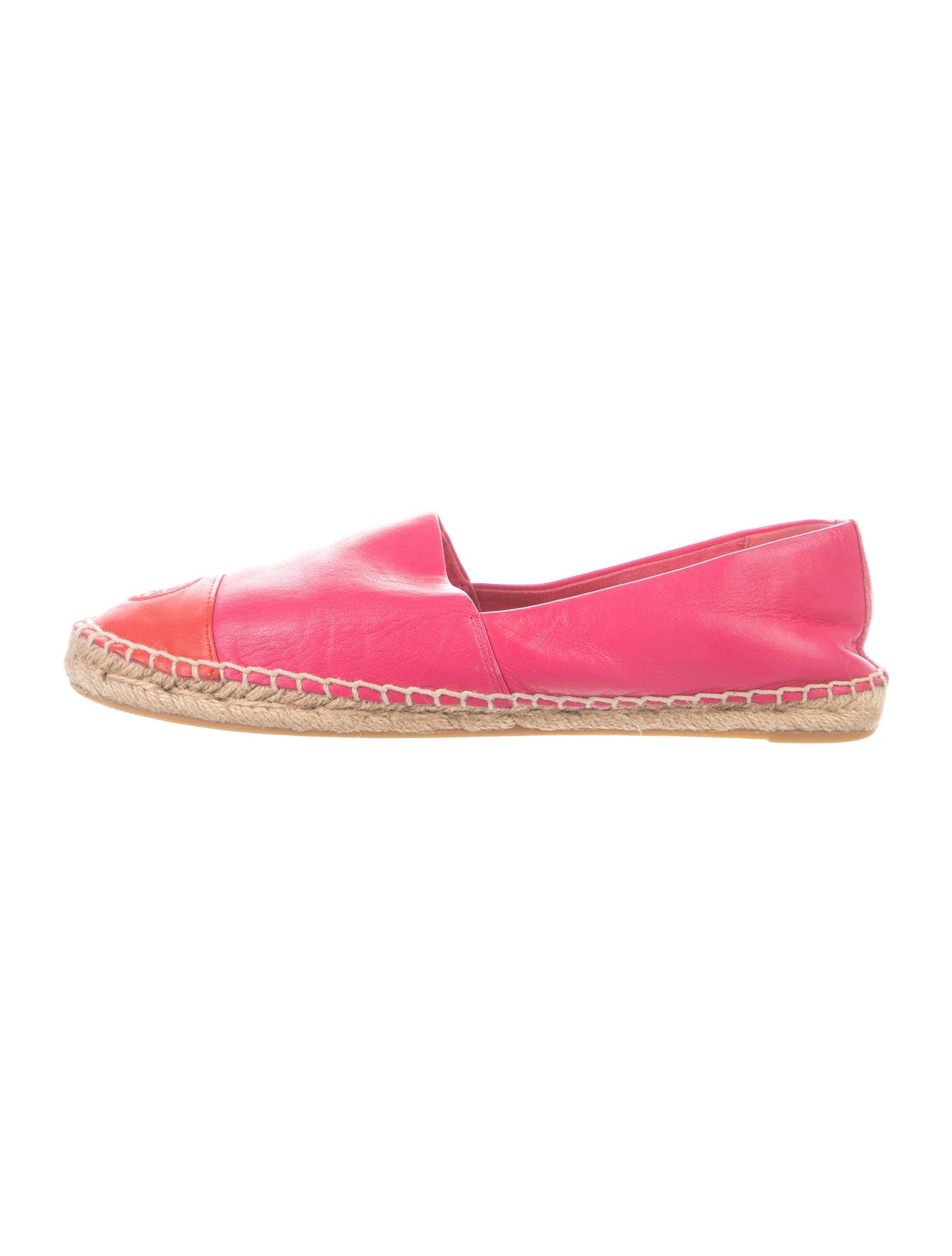 Tory Burch Leather Espadrilles