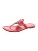 Tory Burch Patent Leather Flip Flops
