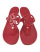 Tory Burch Patent Leather Flip Flops
