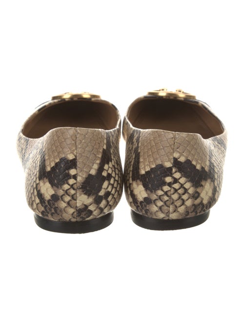 Tory Burch Leather Printed Ballet Flats
