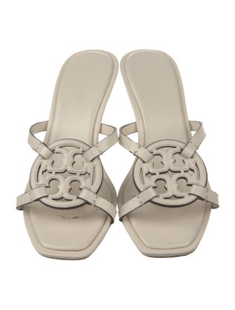 Tory Burch Leather Slides