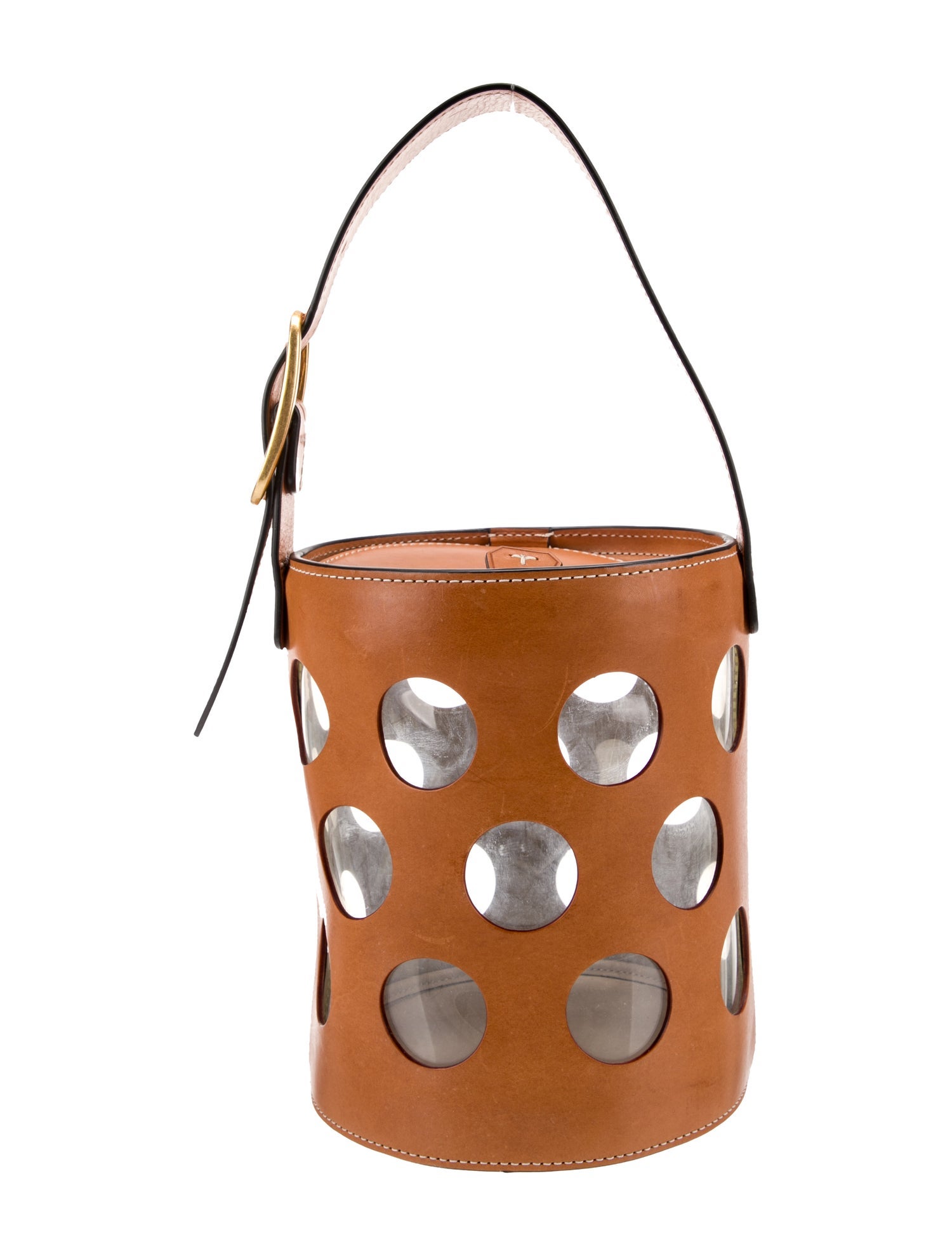 Tory Burch Leather Bucket Bag