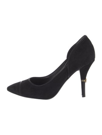 Tory Burch Suede D'Orsay Pumps