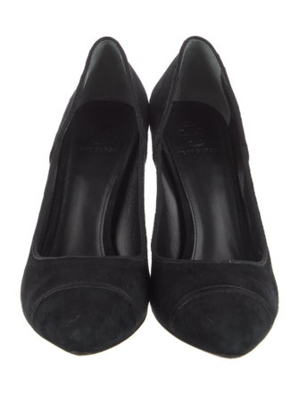 Tory Burch Suede D'Orsay Pumps