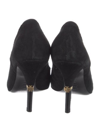 Tory Burch Suede D'Orsay Pumps