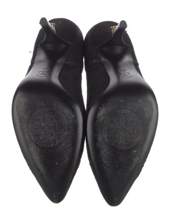Tory Burch Suede D'Orsay Pumps