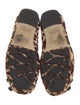 Tory Burch Ponyhair Animal Print Ballet Flats