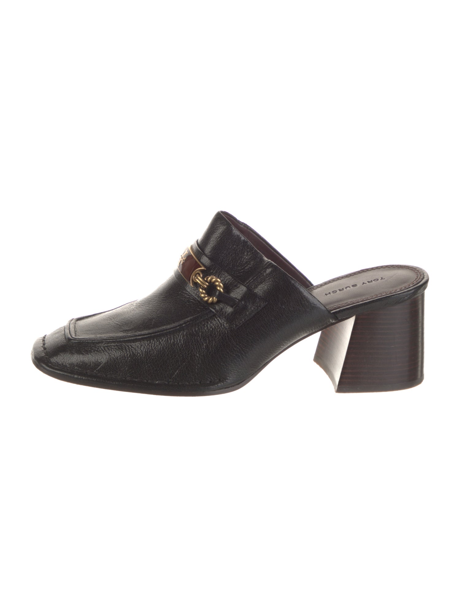 Tory Burch Leather Mules
