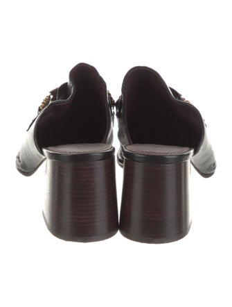 Tory Burch Leather Mules