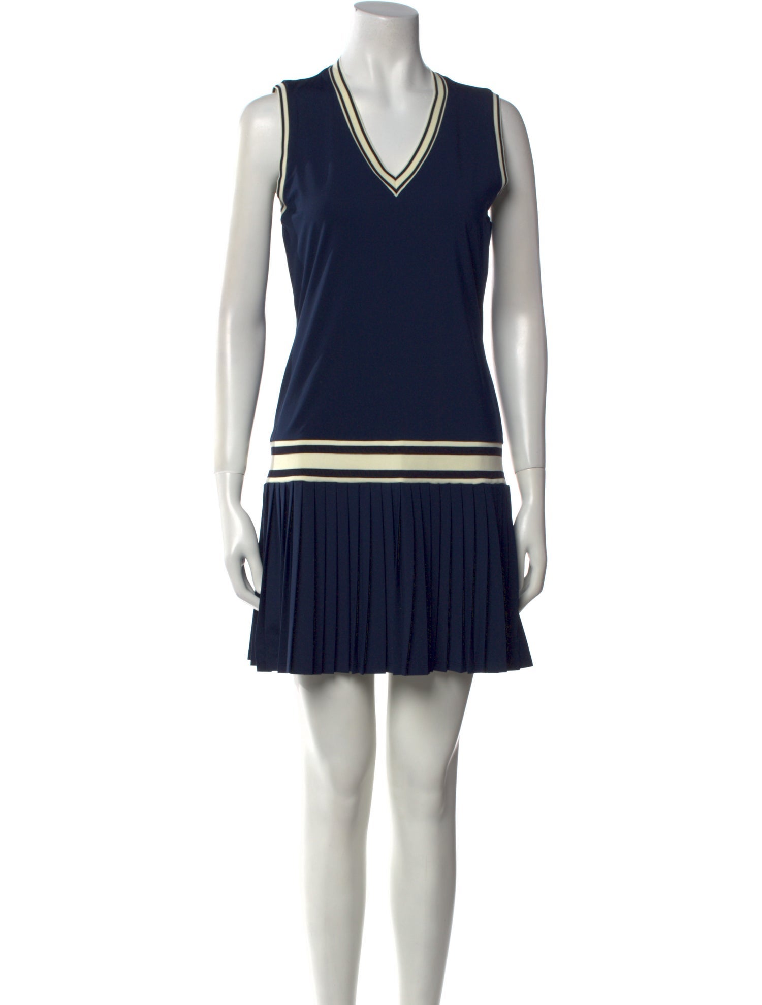 Tory Burch Striped Mini Dress