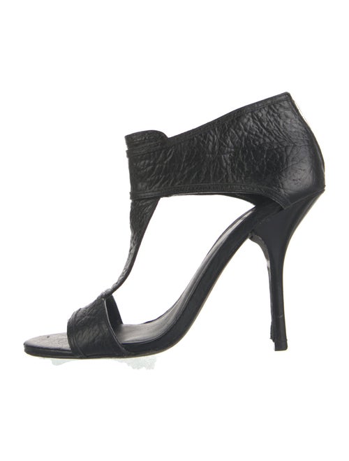 Tory Burch Leather T-Strap Sandals