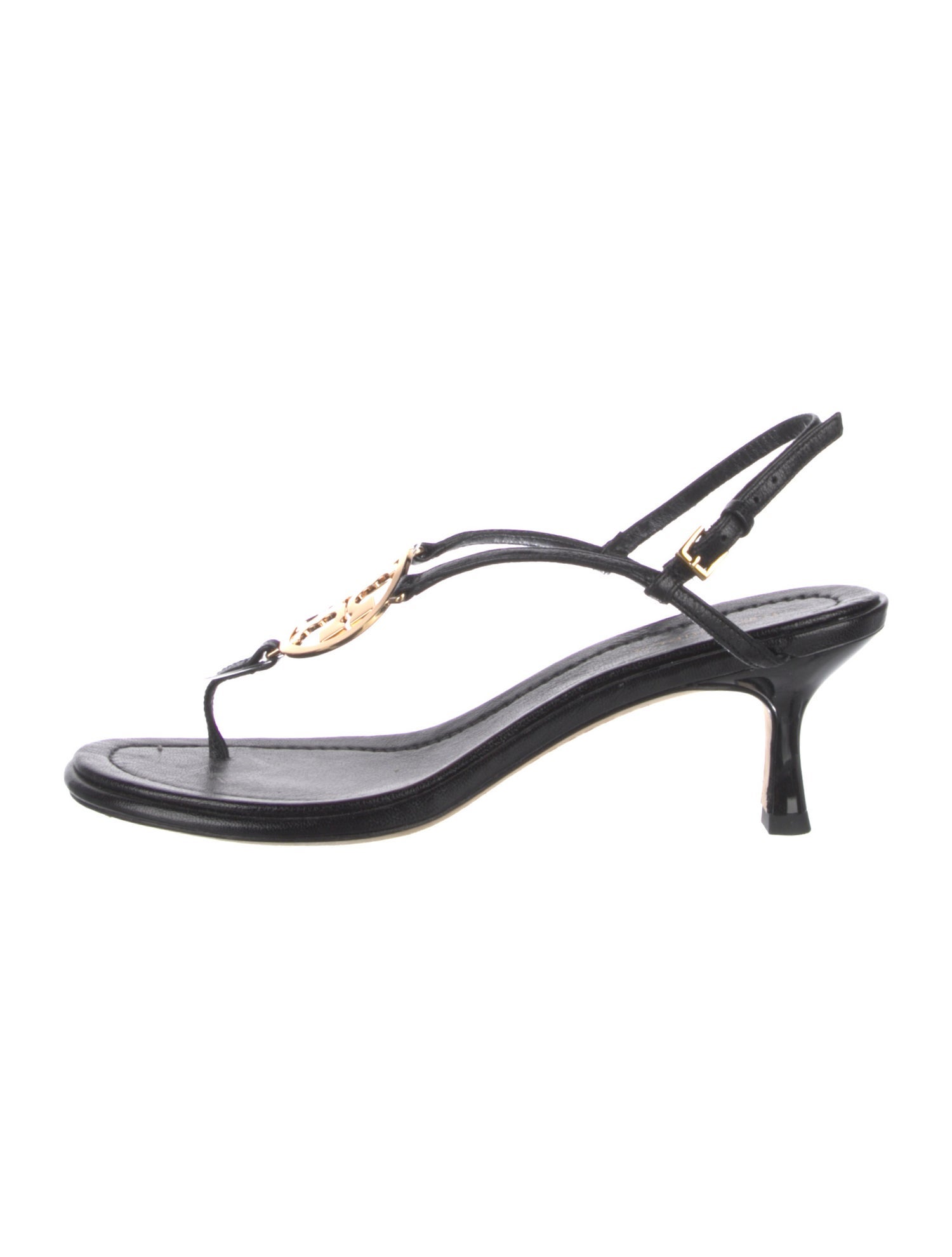Tory Burch Leather Slingback Sandals