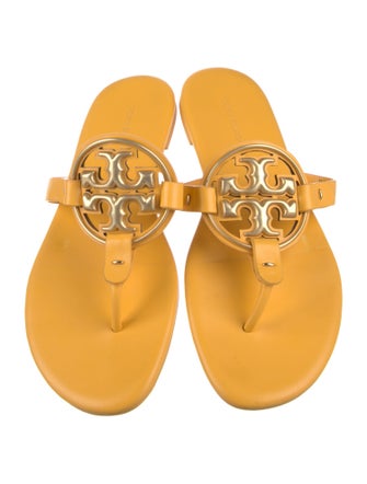 Tory Burch Leather Slides