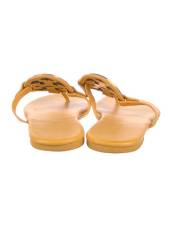 Tory Burch Leather Slides
