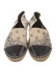 Tory Burch Canvas Paisley Print Espadrilles