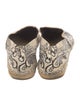 Tory Burch Canvas Paisley Print Espadrilles