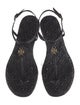 Tory Burch Marion Leather T-Strap Sandals