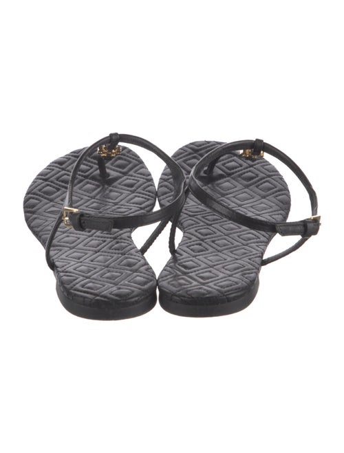 Tory Burch Marion Leather T-Strap Sandals