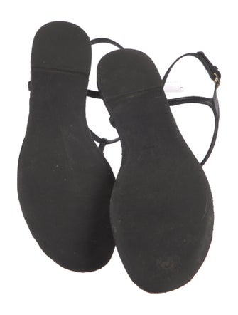 Tory Burch Marion Leather T-Strap Sandals