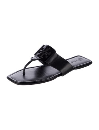 Tory Burch Leather Slides